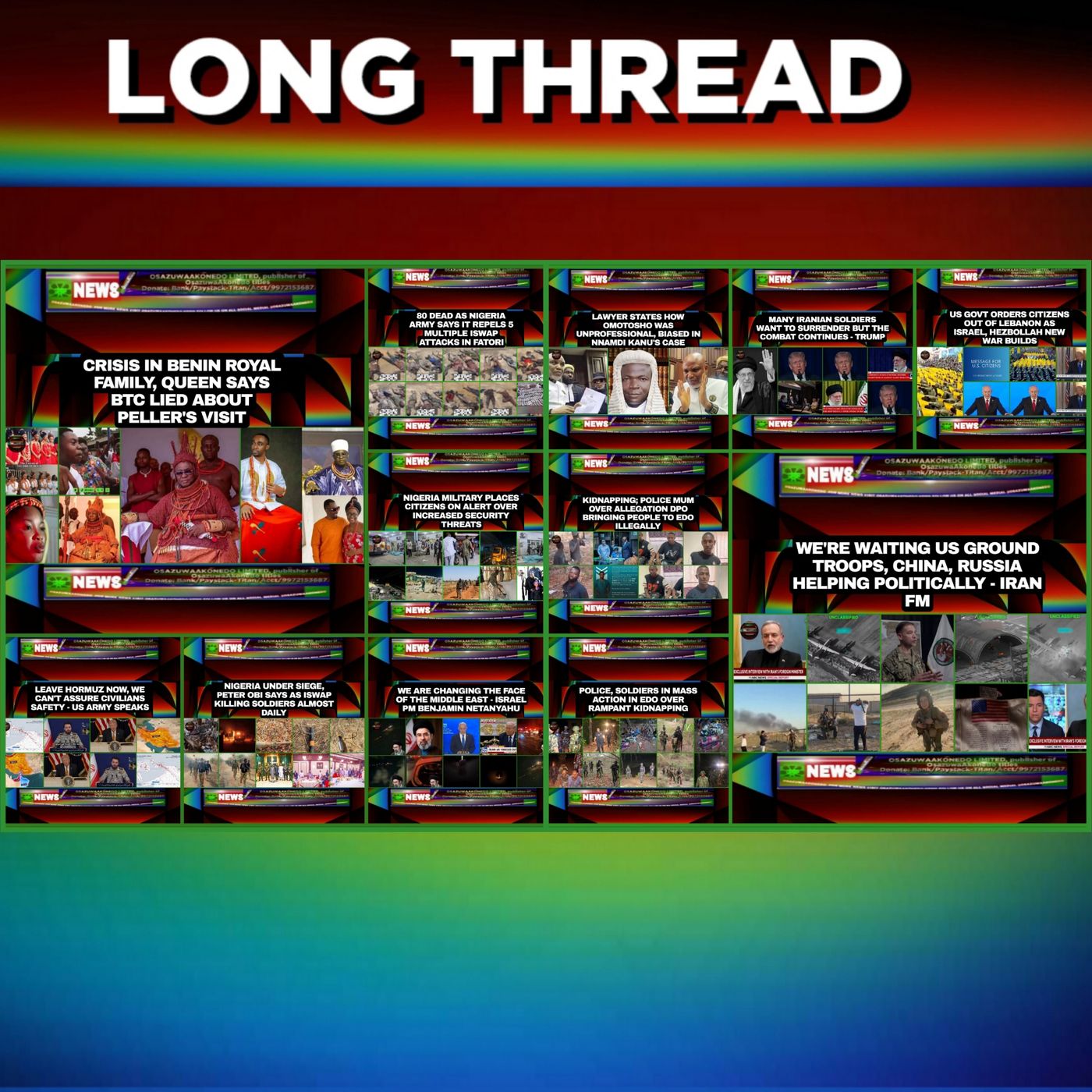 OsazuwaAkonedo Audio ~ NewsLongThread @12pm 21-3