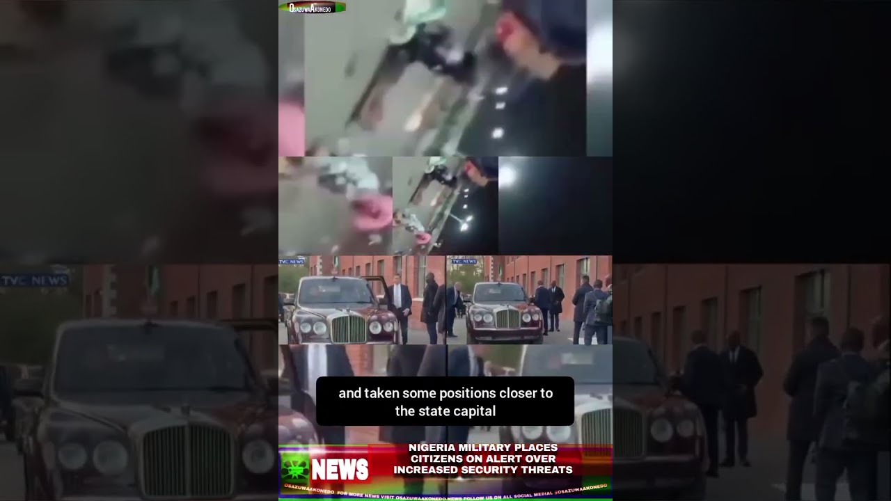 OsazuwaAkonedo NewsShort ~ Nigeria Military Places Citizens On Alert Over Increased Security Threats