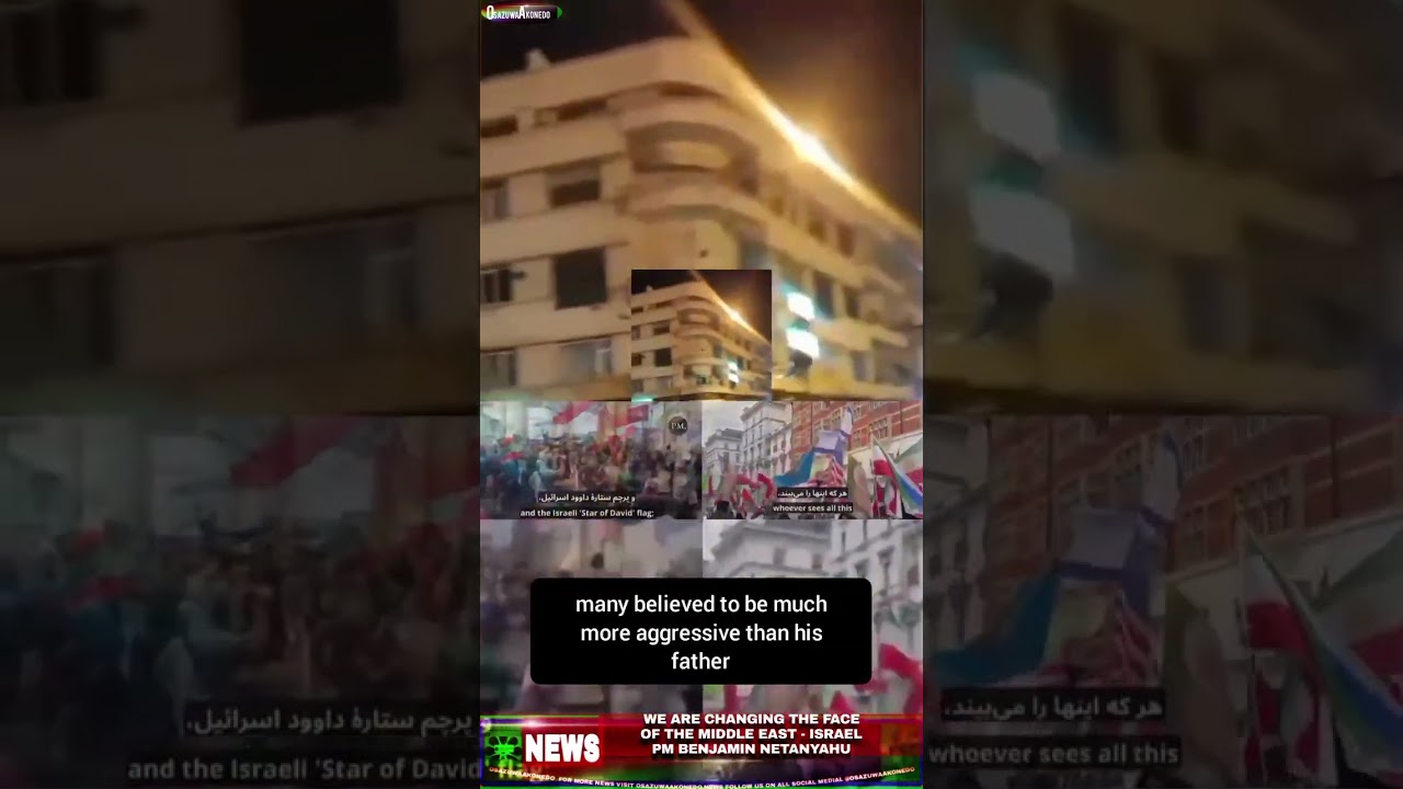 OsazuwaAkonedo NinetySeconds ~ We Are Changing The Face Of The Middle East – Israel PM Benjamin Netanyahu