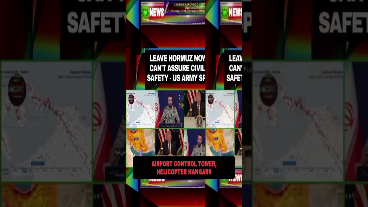 OsazuwaAkonedo Podcast Video ~ Leave Hormuz Now, We Can’t Assure Civilians Safety – US Army Speaks