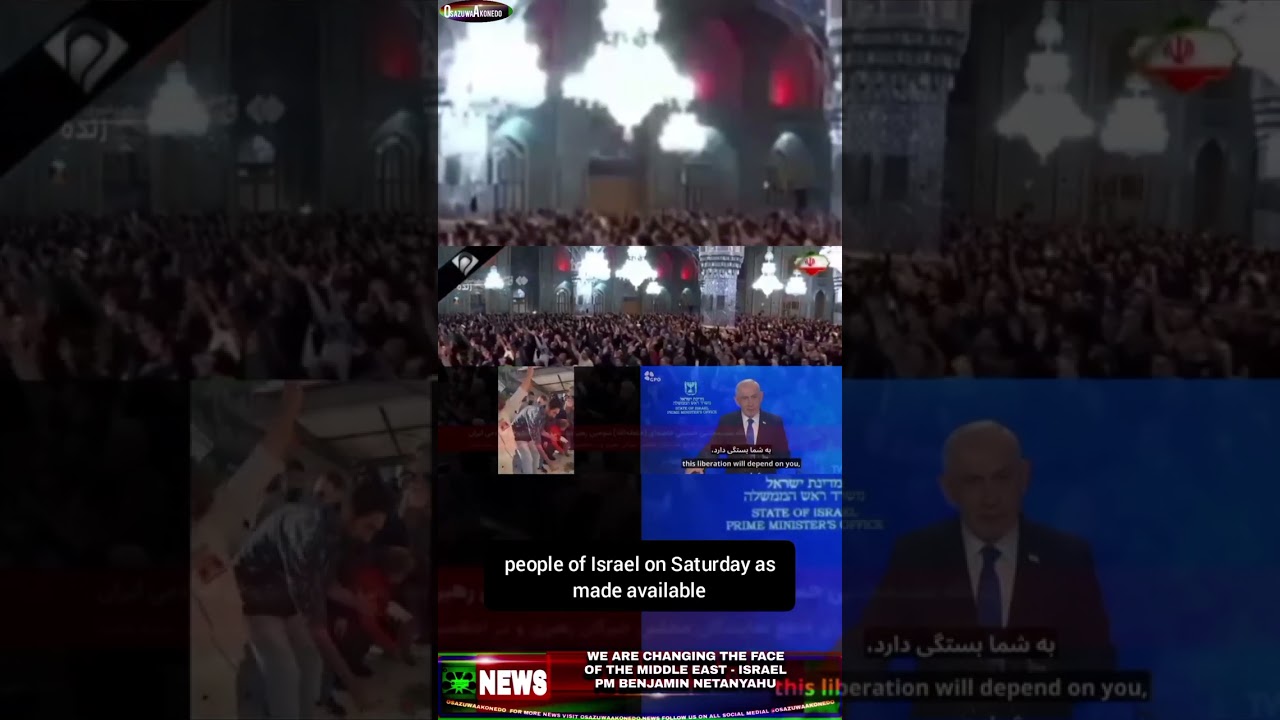OsazuwAkoned Brief ~ We Are Changing The Face Of The Middle East – Israel PM Benjamin Netanyahu