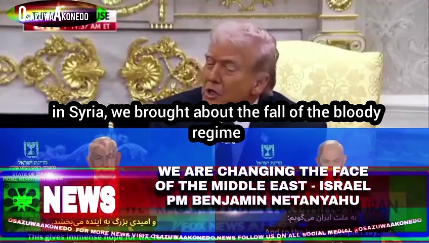 Video ~ We Are Changing The Face Of The Middle East – Israel PM Benjamin Netanyahu