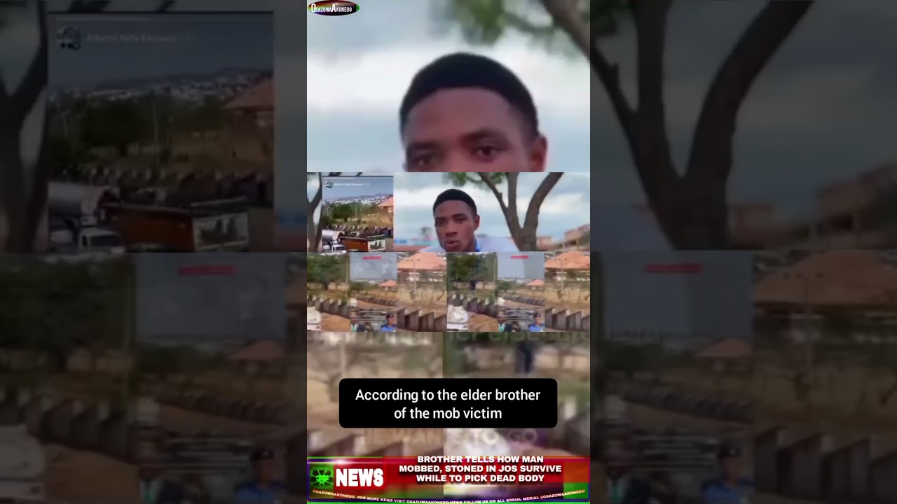 OsazuwaAkonedo NinetySeconds ~ Brother Tells How Man Mobbed, Stoned In Jos Survive While To Pick Dead Body