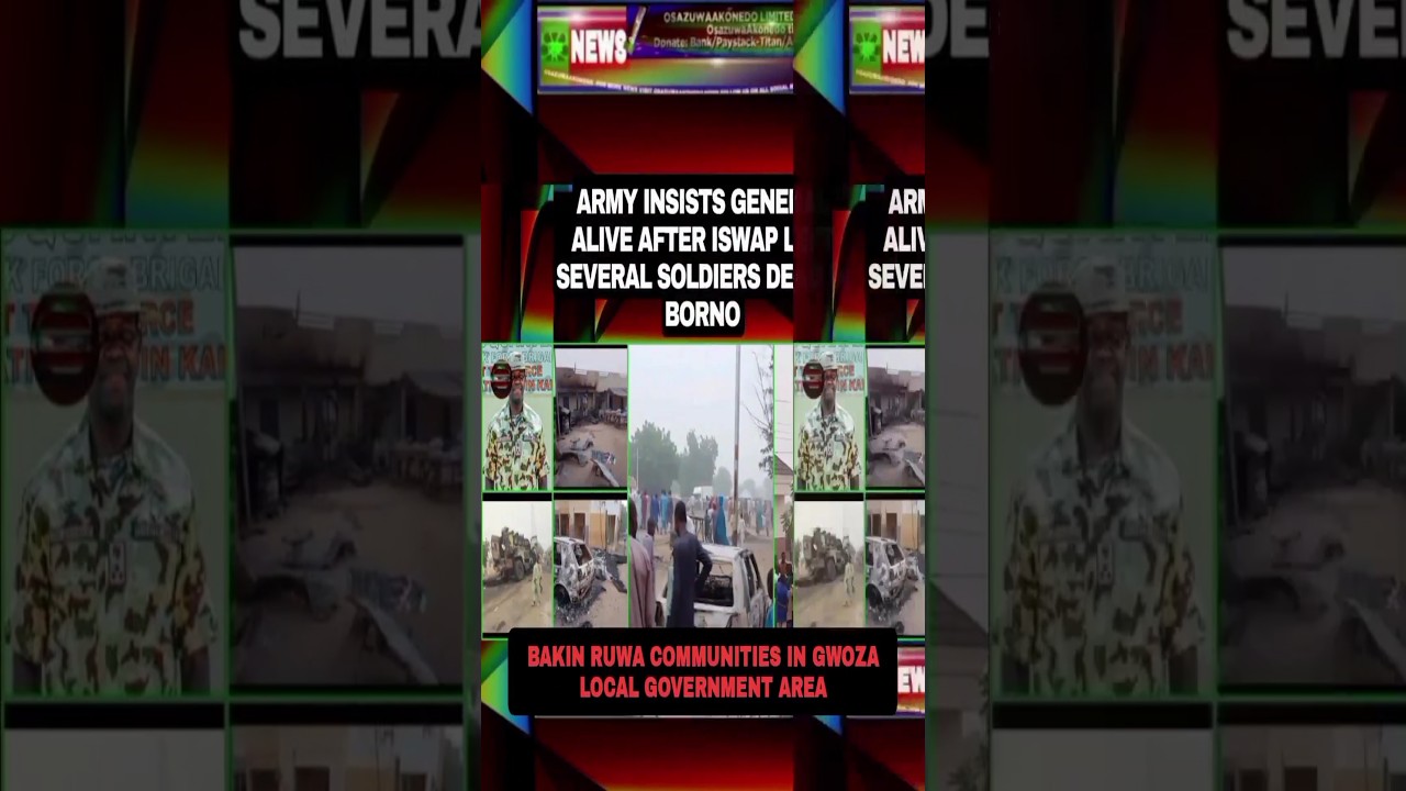 OsazuwaAkonedo Podcast Video ~ Army Insists General Alive After ISWAP Left Several Soldiers Dead In Borno