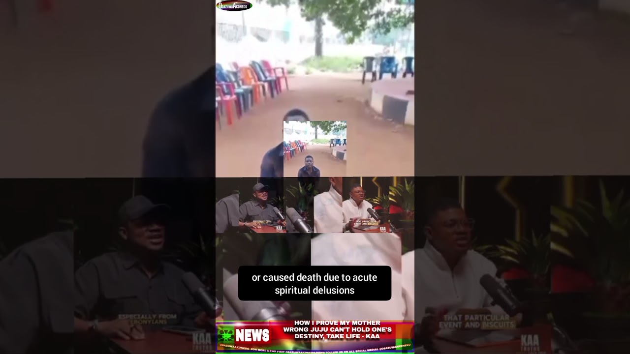 OsazuwaAkonedo NinetySeconds ~ How I Prove My Mother Wrong Juju Can’t Hold One’s Destiny, Take Life – KAA