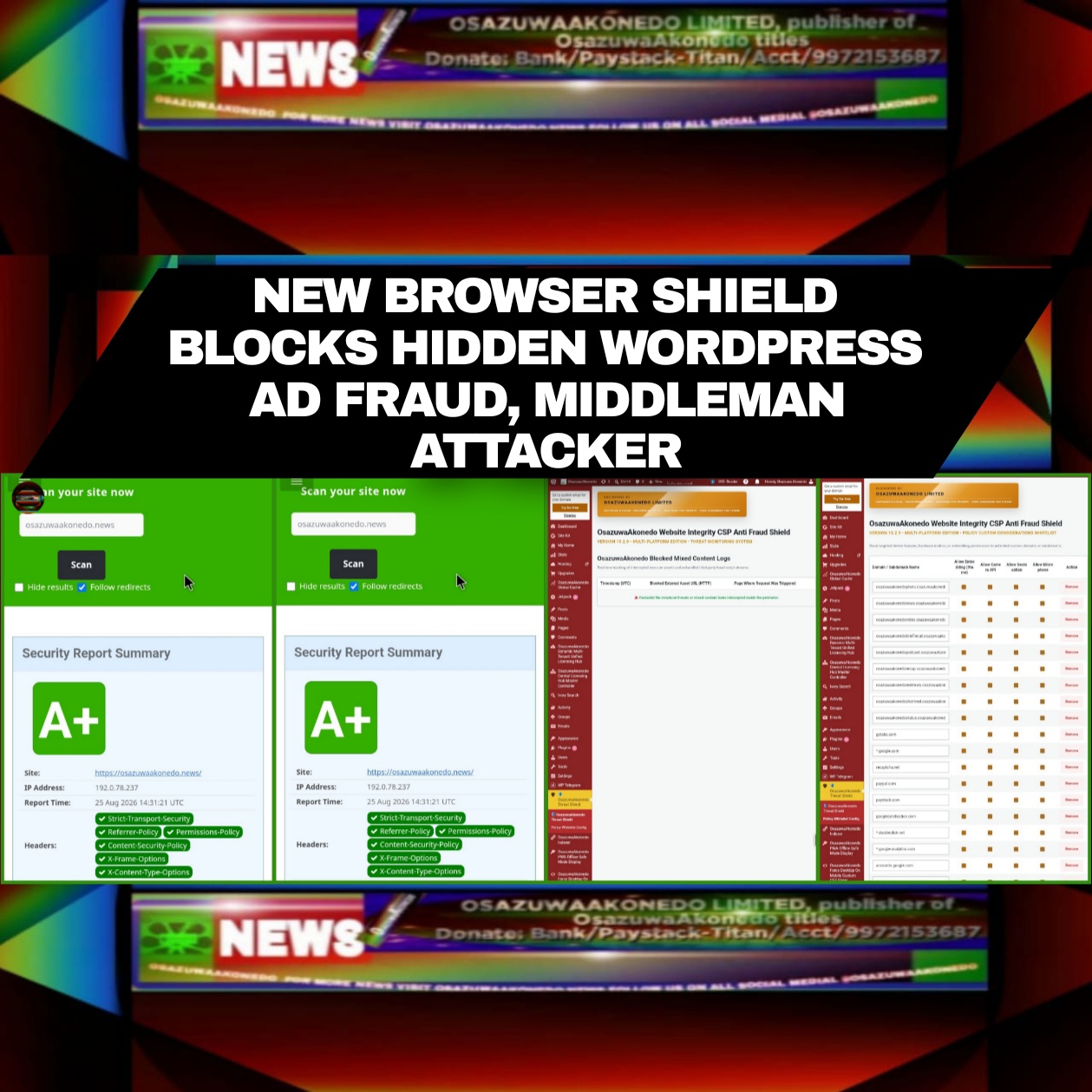 New Browser Shield Blocks Hidden WordPress Ad Fraud, Middleman Attacker