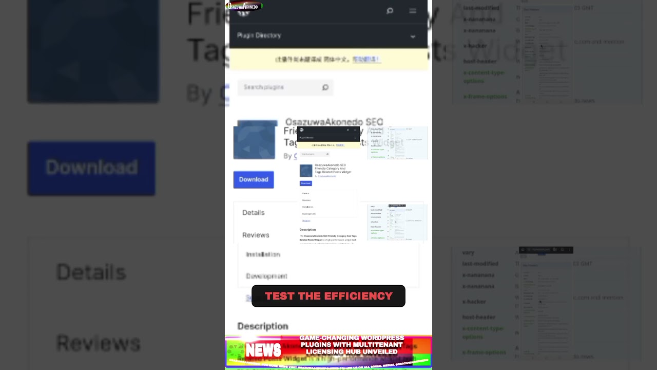 OsazuwaAkonedo NinetySeconds ~ Game-Changing WordPress Plugins With Multitenant Licensing Hub Unveiled