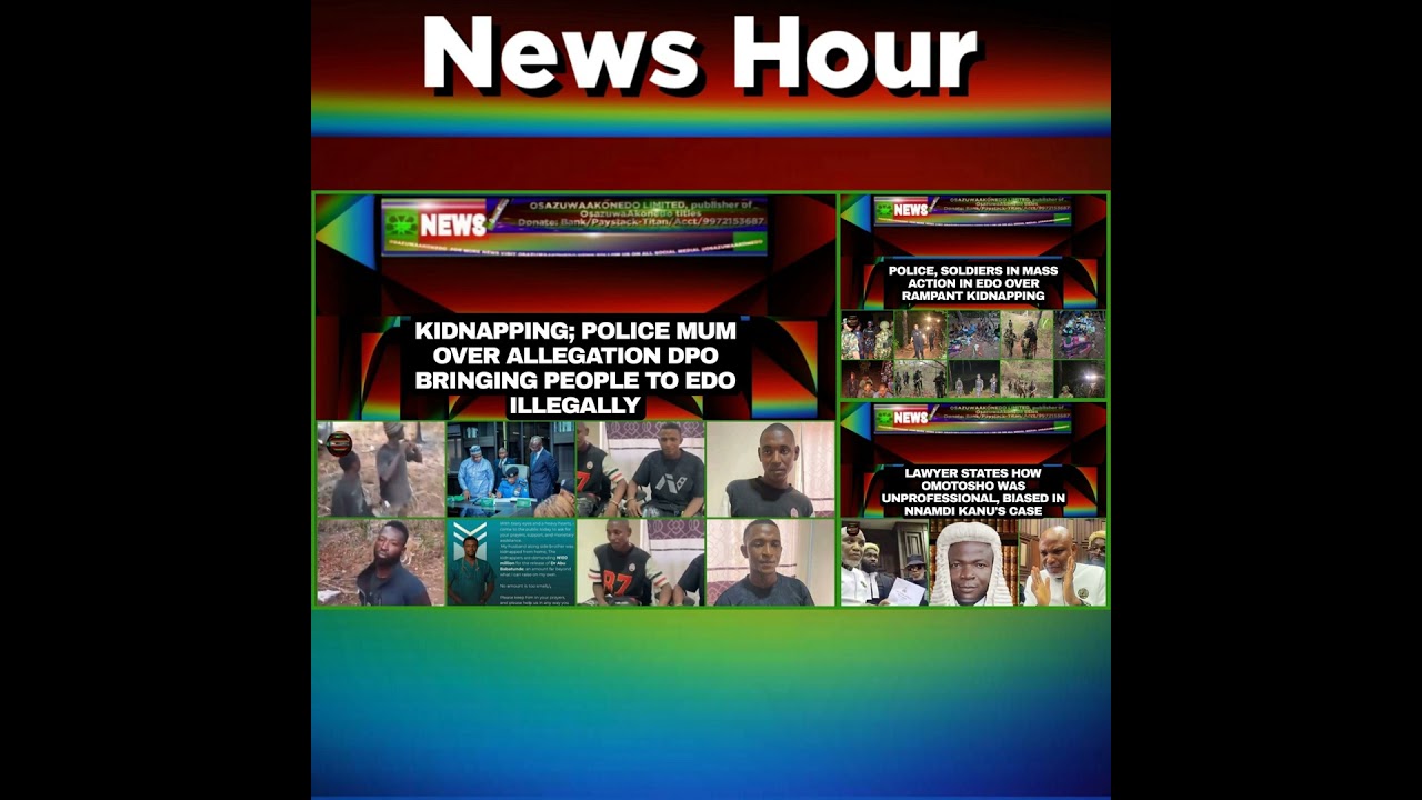 OsazuwaAkonedo NewsChronicles ~ News Hour @12pm 11-2