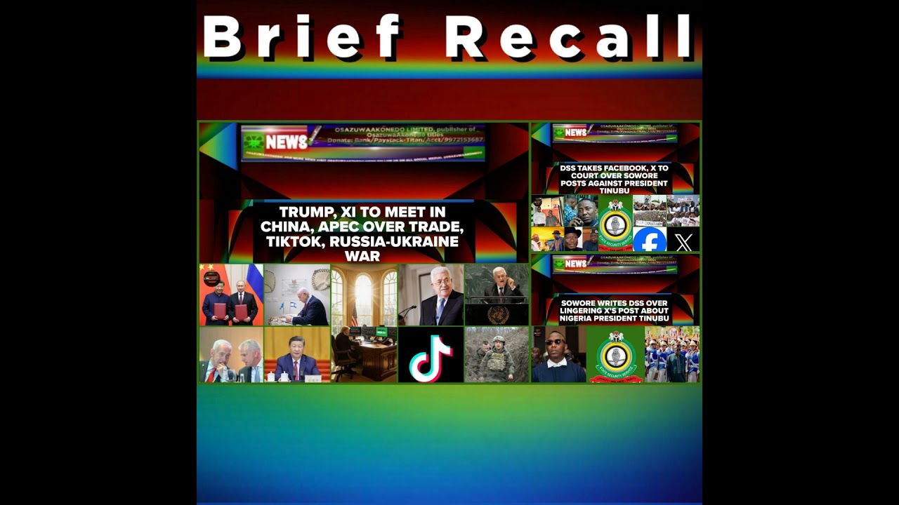 OsazuwaAkonedo NewsChronicles ~ NewsBriefRecall @3pm 20-9