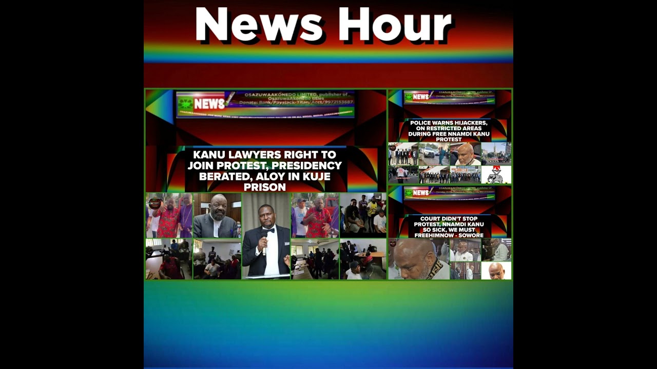 OsazuwaAkonedo NewsChronicles ~ NewsHour @10pm 21-10