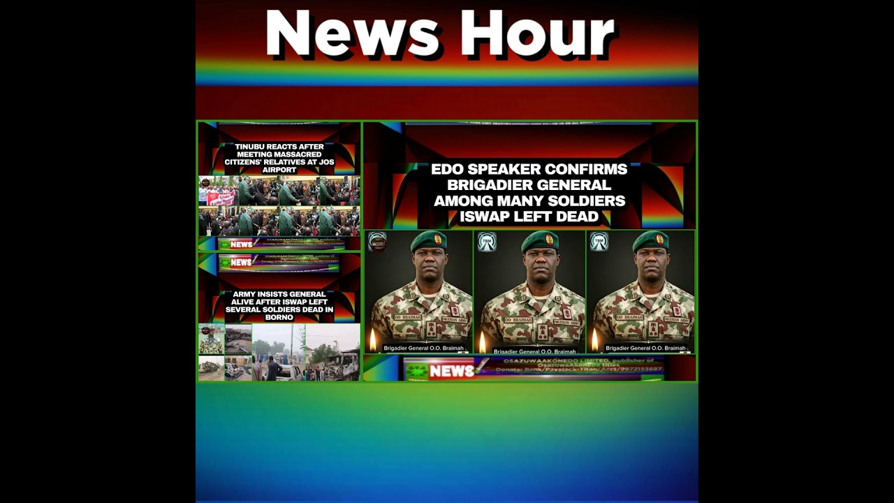 OsazuwaAkonedo NewsChronicles ~ NewsHour @3pm 10-4