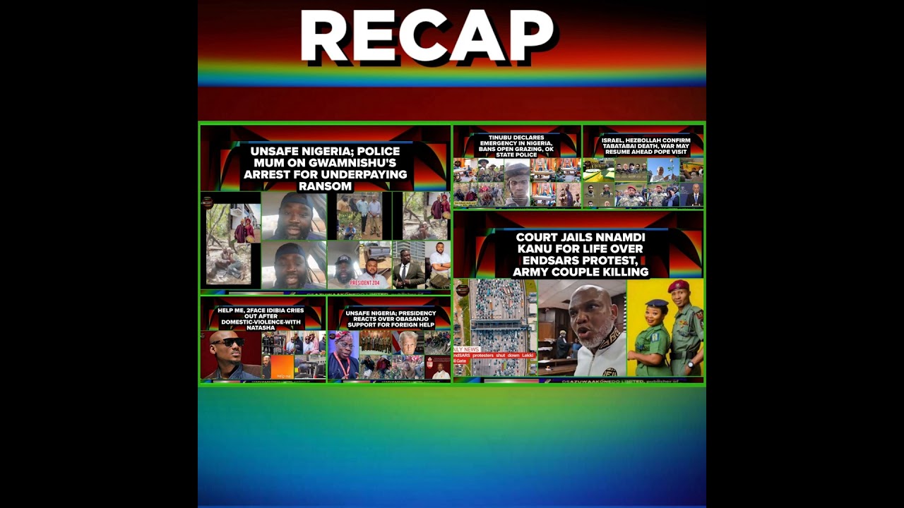 OsazuwaAkonedo NewsChronicles ~ NewsRecap @10am 6-12