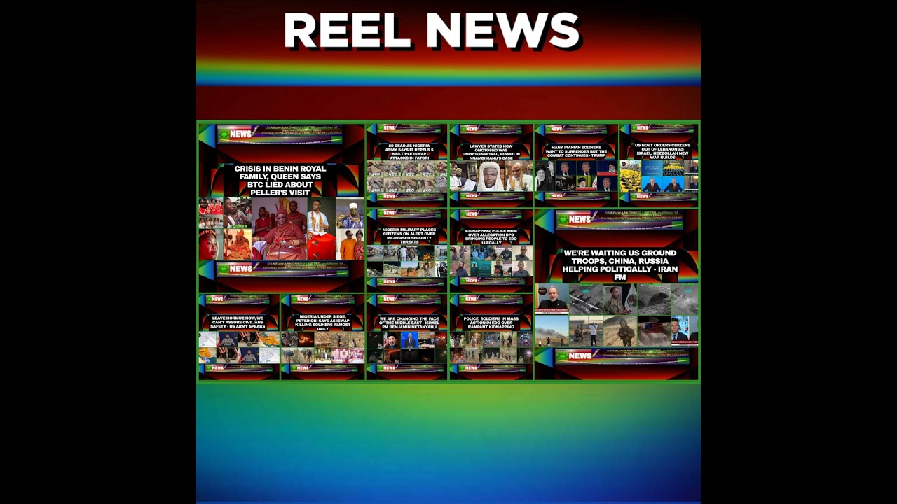 OsazuwaAkonedo NewsChronicles ~ NewsReel @11am 21-3