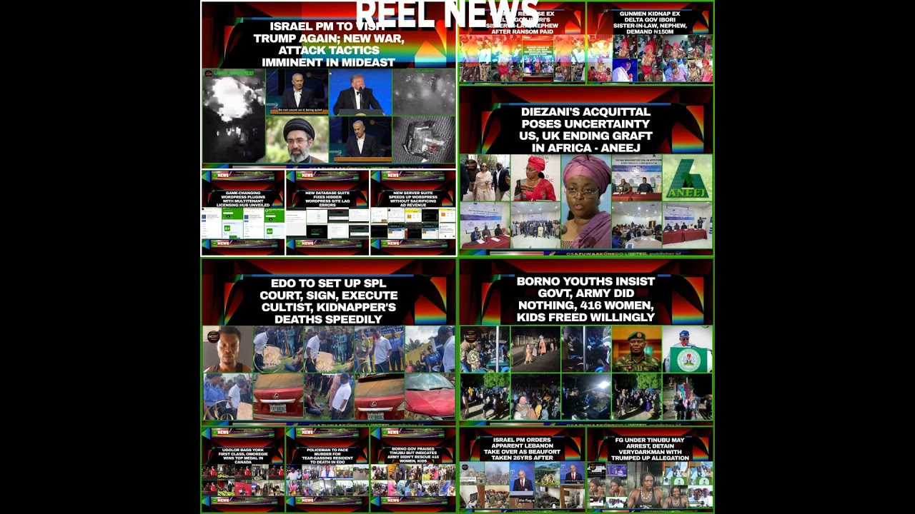 OsazuwaAkonedo NewsChronicles ~ NewsReel @5am 27-7