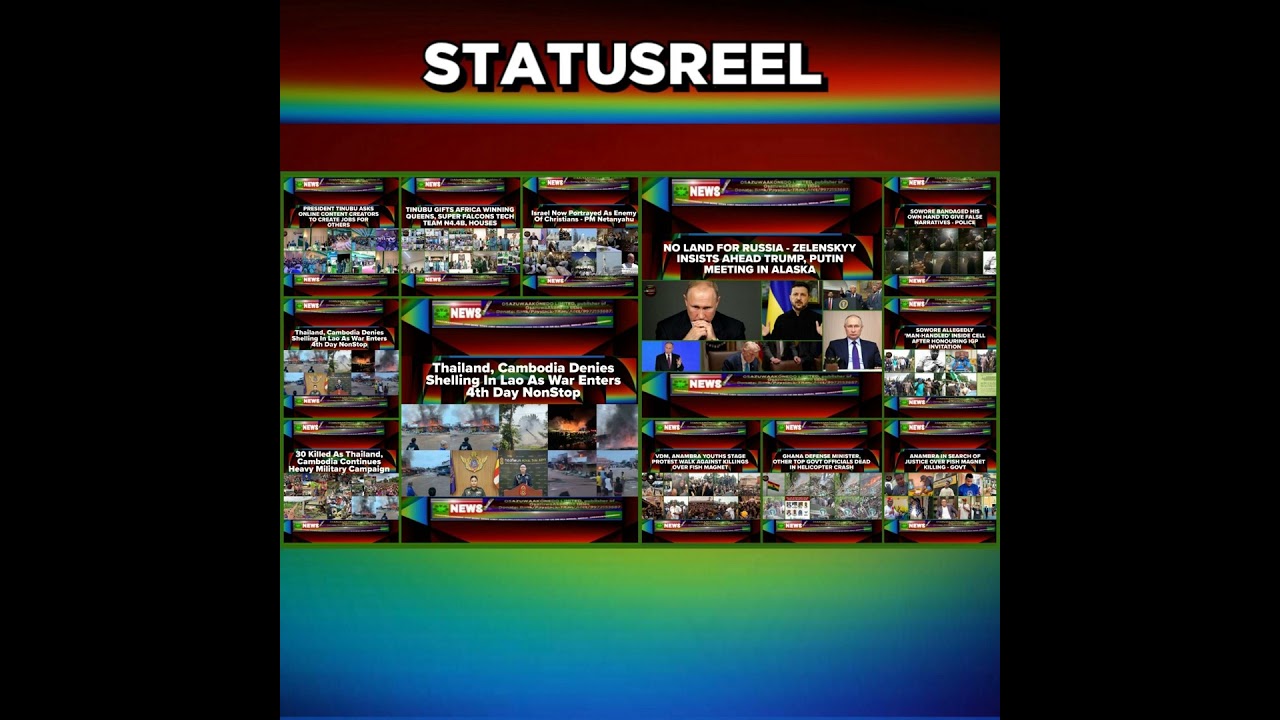 OsazuwaAkonedo NewsChronicles ~ StatusReel @5am 10-8
