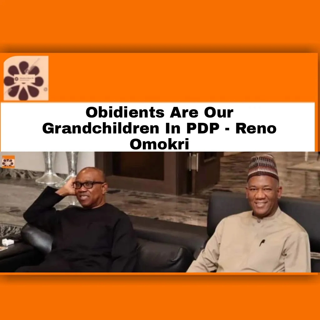 Obidients Are Our Grandchildren In PDP - Reno Omokri ~ OsazuwaAkonedo ####Obidients ###Obidients ##Omokri #Abubakar #Atiku #Obi #PDP #Peter #Reno #Ebele #Goodluck #Jonathan #Obi #PDP #Peter #Reno #Yusuf
