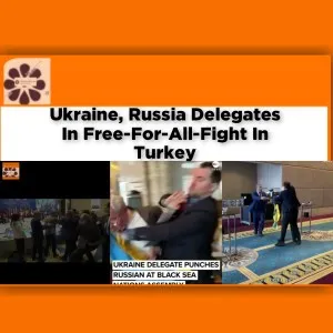 Ukraine, Russia Delegates In Free-For-All-Fight In Turkey ~ OsazuwaAkonedo #Marriage